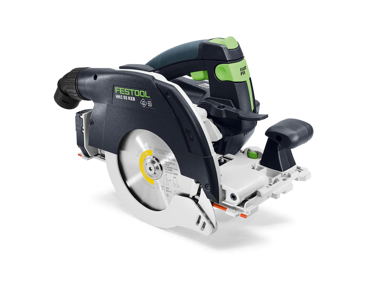 Festool Акумулаторен ръчен циркулярен трион HKC 55 KEB-Basic