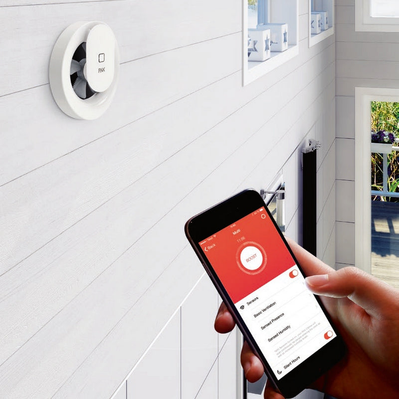 PAX Smart Bathroom fan Pax Norte/White
