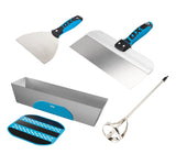 Комплект шпакли OX PRO, бъркалка и вана