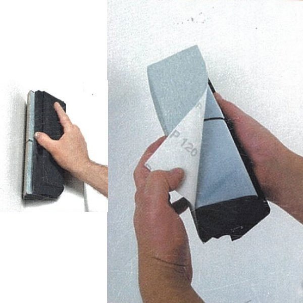 Corner sander sand papers 10pcs/pack P120