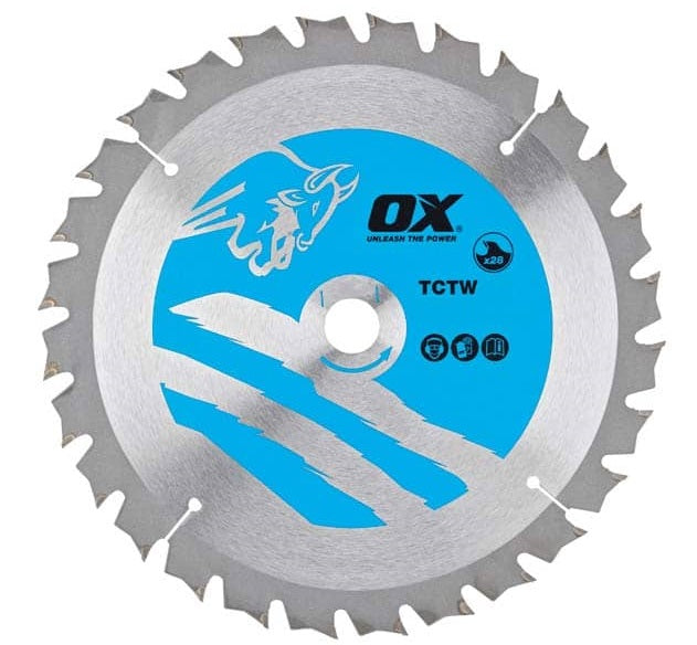 OX Циркулярен диск за дърво 216/30мм, 28 зъба ATB