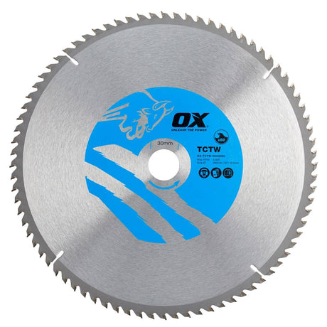 OX Циркулярен диск за дърво 300/30мм, 80 зъба ATB