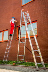 Three-section aluminium multipurpose ladder KRAUSE Tribilo 3x10