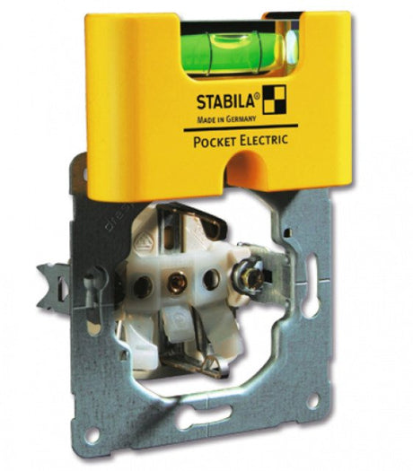 STABILA Джобен нивелир с калъф за колан Pocket Electric 7см