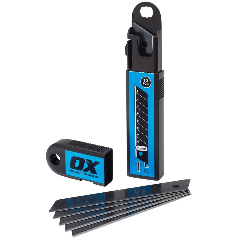 OX Tools PRO нож 18mm — професионален строителен инструмент