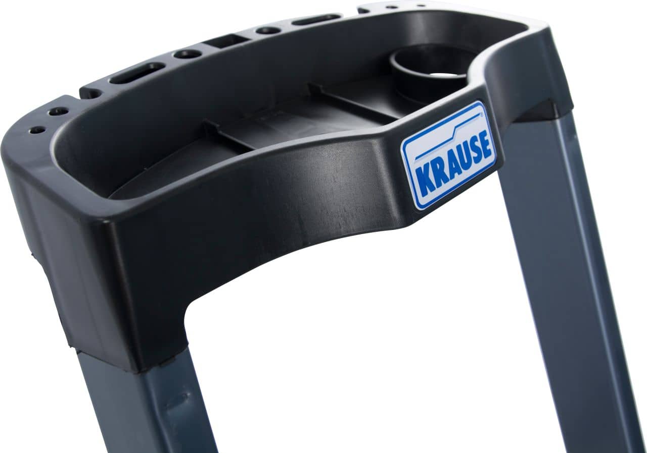 KRAUSE SePro S Step ladder, anodised 6+1