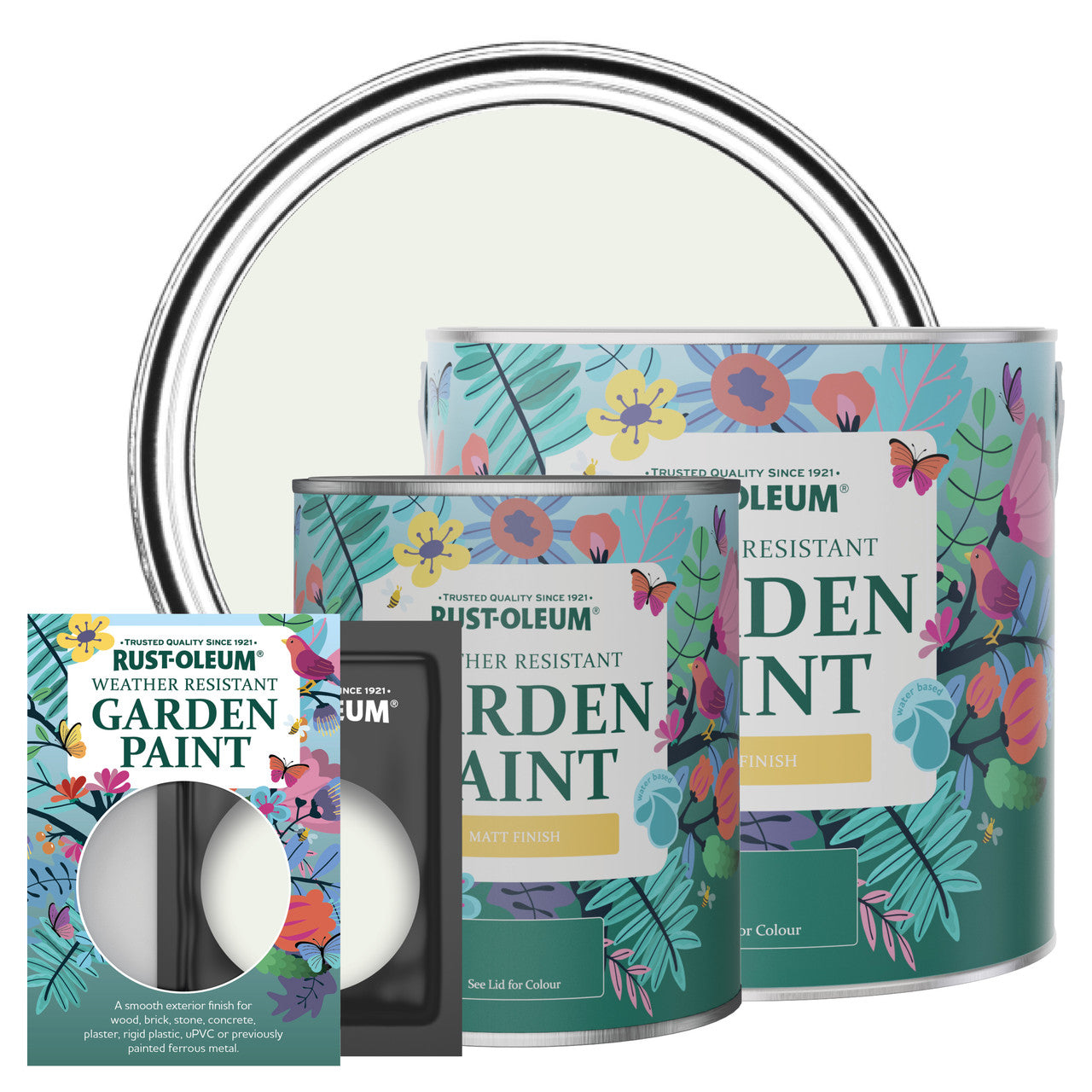 Rust Oleum Тебеширена боя за градинa/Steamed milk 750ml