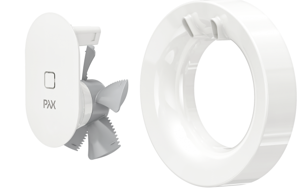 PAX Смарт Вентилатор за баня  Pax Norte/Бял