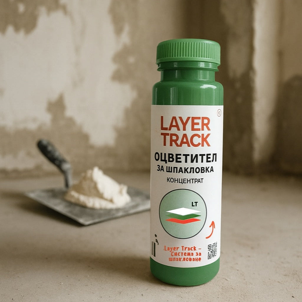 Layer Track Оцветител, зелен, 250ml