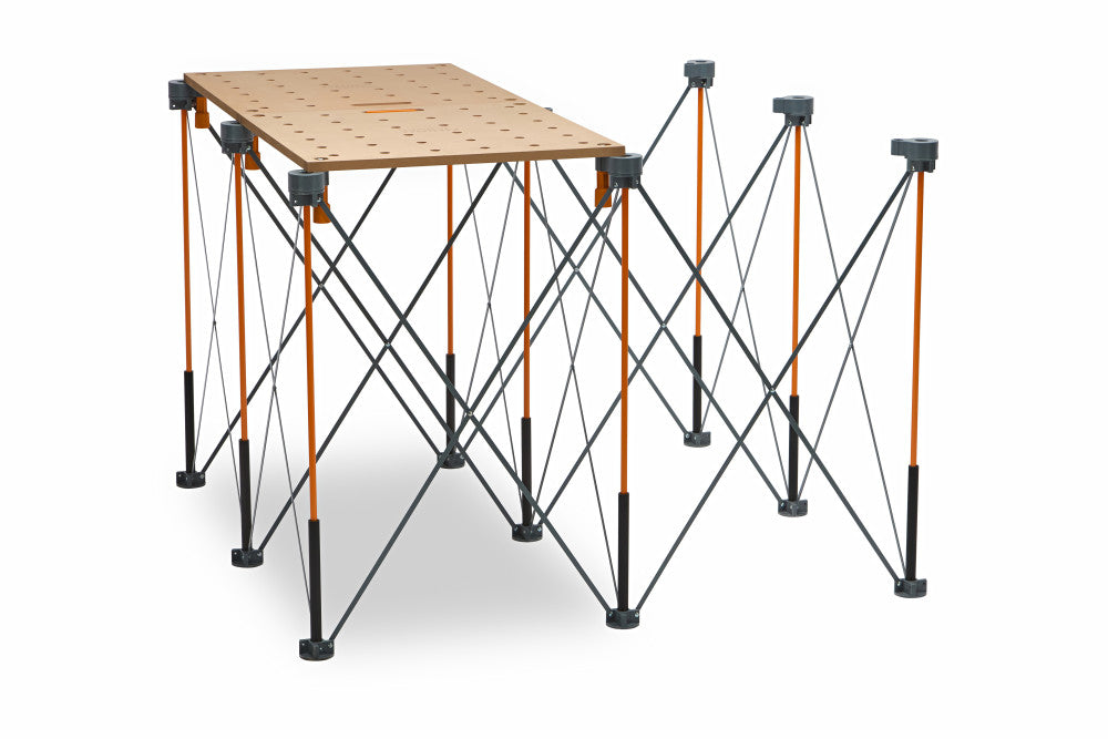 BORA Работна маса с колани за пренасяне