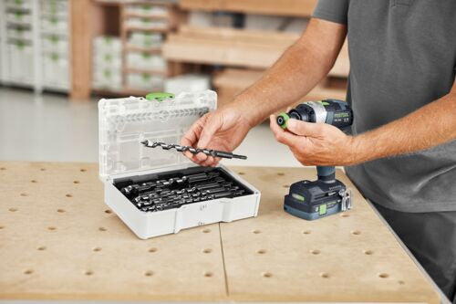 Festool Spiral drill bit set SYS3 S 76-SB CE-SORT/6