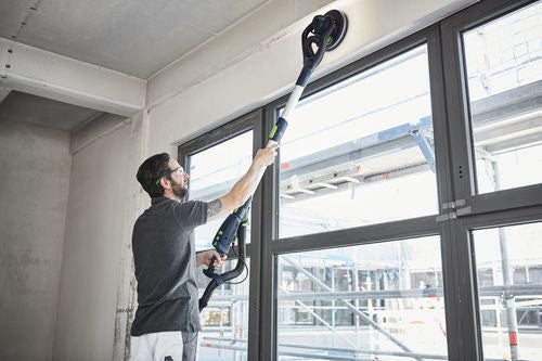 Festool Комплект жираф с дълга дръжка и прахосмукачка PLANEX LHS 2 225 EQI/CTM 36-Set