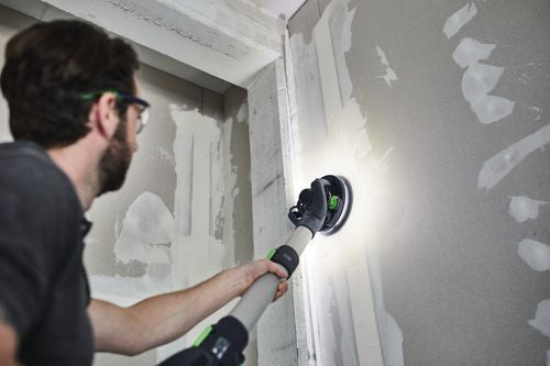 Festool Комплект жираф с дълга дръжка и прахосмукачка PLANEX LHS 2 225 EQI/CTM 36-Set