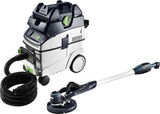 Festool Комплект жираф с дълга дръжка и прахосмукачка PLANEX LHS-E 225/CTM 36-Set