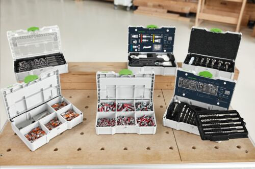 Festool Spiral drill bit set SYS3 S 76-SB CE-SORT/6