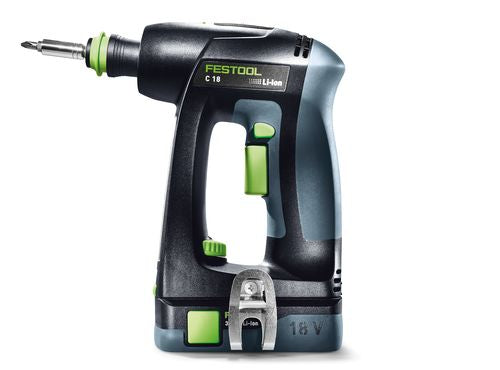 Festool Акумулаторен винтоверт C 18 C 3,1-Plus