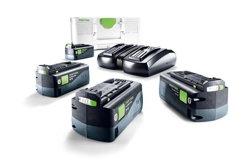 Festool Енергиен комплект SYS 18V 4x5,2/TCL 6 DUO