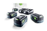 Festool Енергиен комплект SYS 18V 4x5,2/TCL 6 DUO