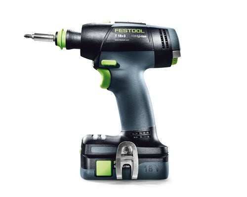 Festool Акумулаторен винтоверт T 18+3 C 3,1-Plus