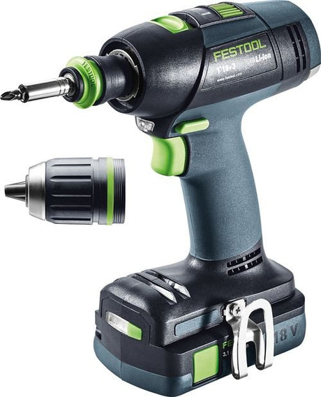 Festool Акумулаторен винтоверт T 18+3 C 3,1-Plus