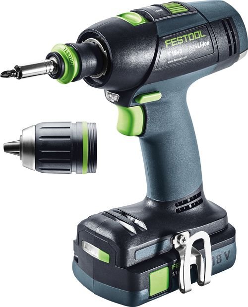 Festool Акумулаторен винтоверт T 18+3 C 3,1-Plus