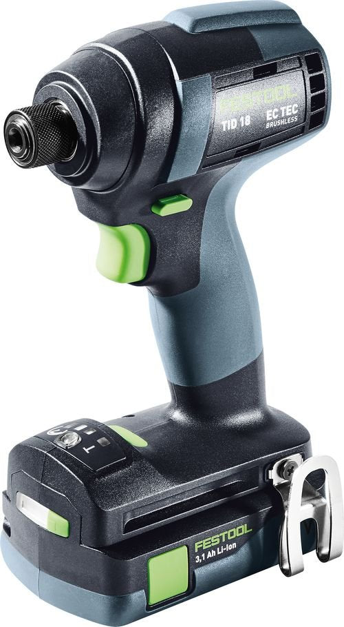 Festool Акумулаторен ударен импакт винтоверт TID 18 C 3,1-Plus