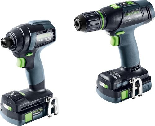 Festool Комплект два винтоверта TID 18 C 3,1-Set T18