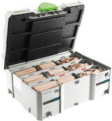 Festool DOMINO XL дибли бук DS/XL D8/D10 306x BU