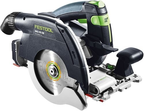 Festool Акумулаторен ръчен циркулярен трион HKC 55 Li EB-Basic