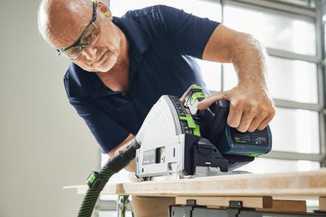 Festool Акумулаторен потъващ циркулярен трион TSC 55 KEB-Basic