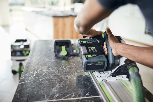 Festool Акумулаторен потъващ циркулярен трион TSC 55 5,0 KEBI-Plus/XL-FS
