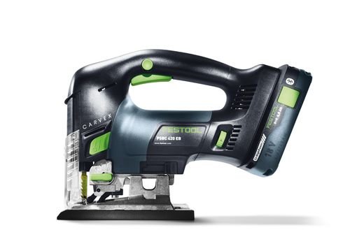 Festool Cordless pendulum jigsaw PSBC 420 HPC 4,0Ah EBI-Plus CARVEX