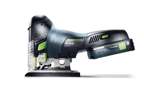 Festool Cordless pendulum jigsaw PSC 420 HPC 4,0Ah EBI-Plus CARVEX