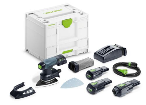 Festool Акумулаторна делта-шлайф машина DTSC 400 3,0 I-Set