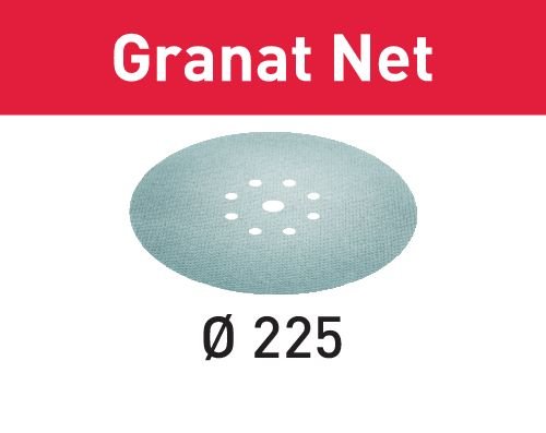 Festool Шкурка на мрежа STF D225 P240 GR NET/25 броя Granat Net