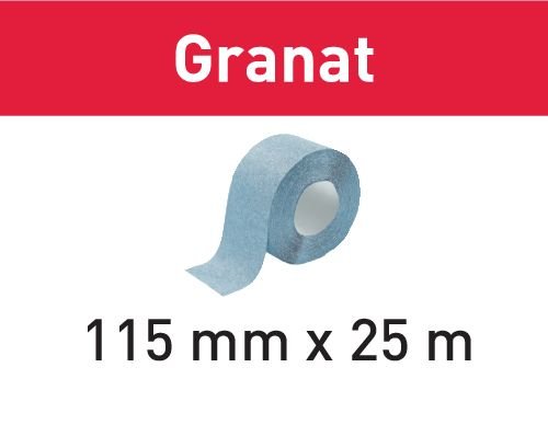 Festool Абразивна ролка 115x25m P120 GR Granat