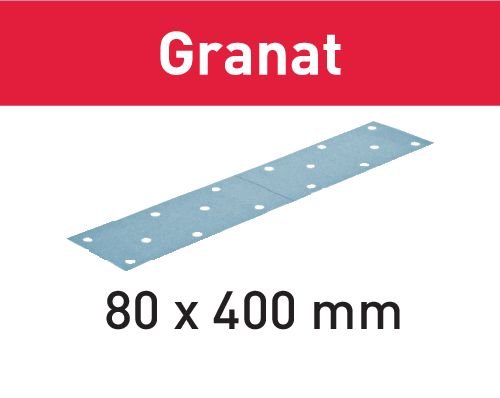 Festool Шкурка на лист STF 80x400 P180 GR/1 брой Granat