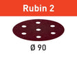 Festool Шкурка STF D90/6 P40 RU2/50 Rubin 2