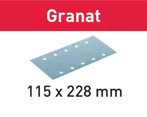 Festool Шкурка на лист STF 115X228 P180 GR/100 Granat